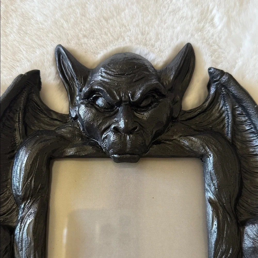 Max Studio Midnight Black Gargoyle Frame Halloween